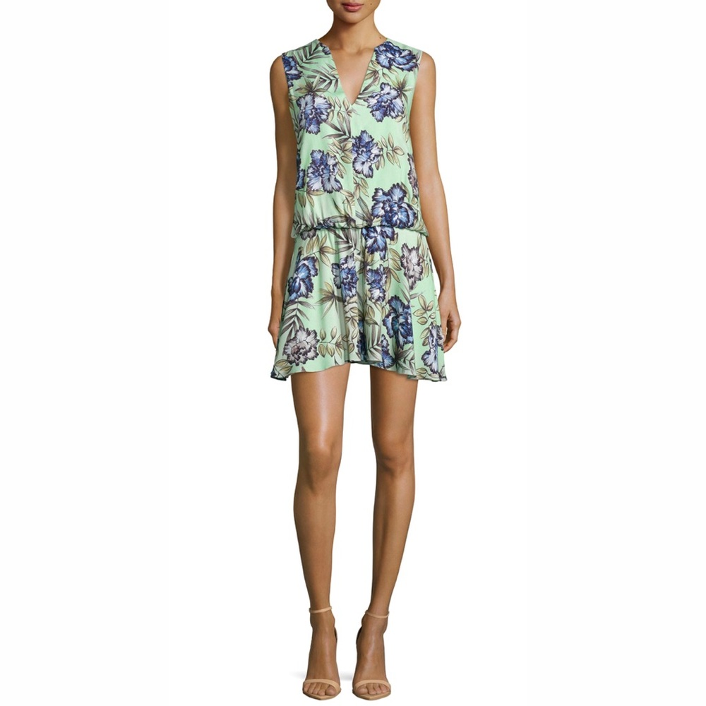Alice + Olivia
Brook Oasis Floral-mint Casual Dress
Drop waist, size Medium